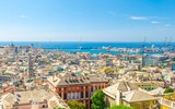 Panorama over Genoa