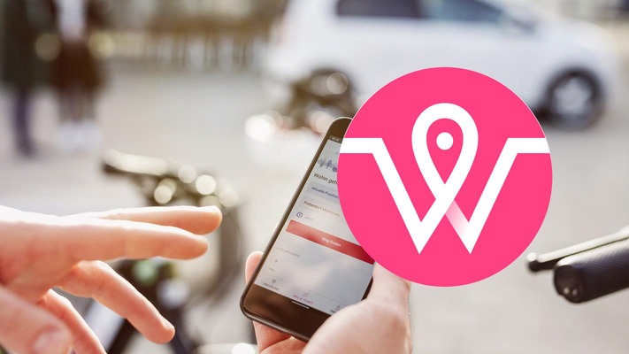 © ÖBB Marketing wegfinder app icon with smartphone in the background